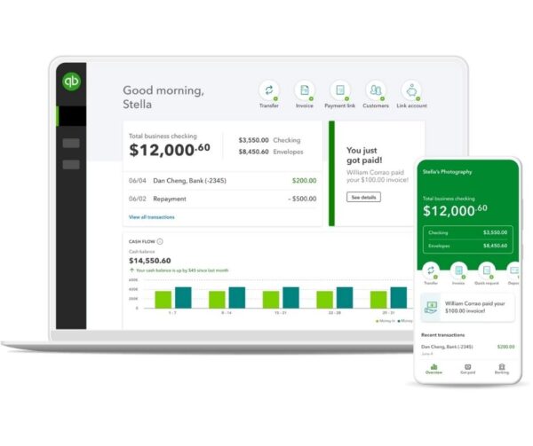 Custom accounts payable dashboard in Quickbooks by Navitance showcasing data entry & monthly bookkeeping for small businesses in Salt Lake City